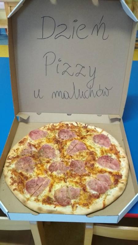 Dzień pizzy w grupie młodszej